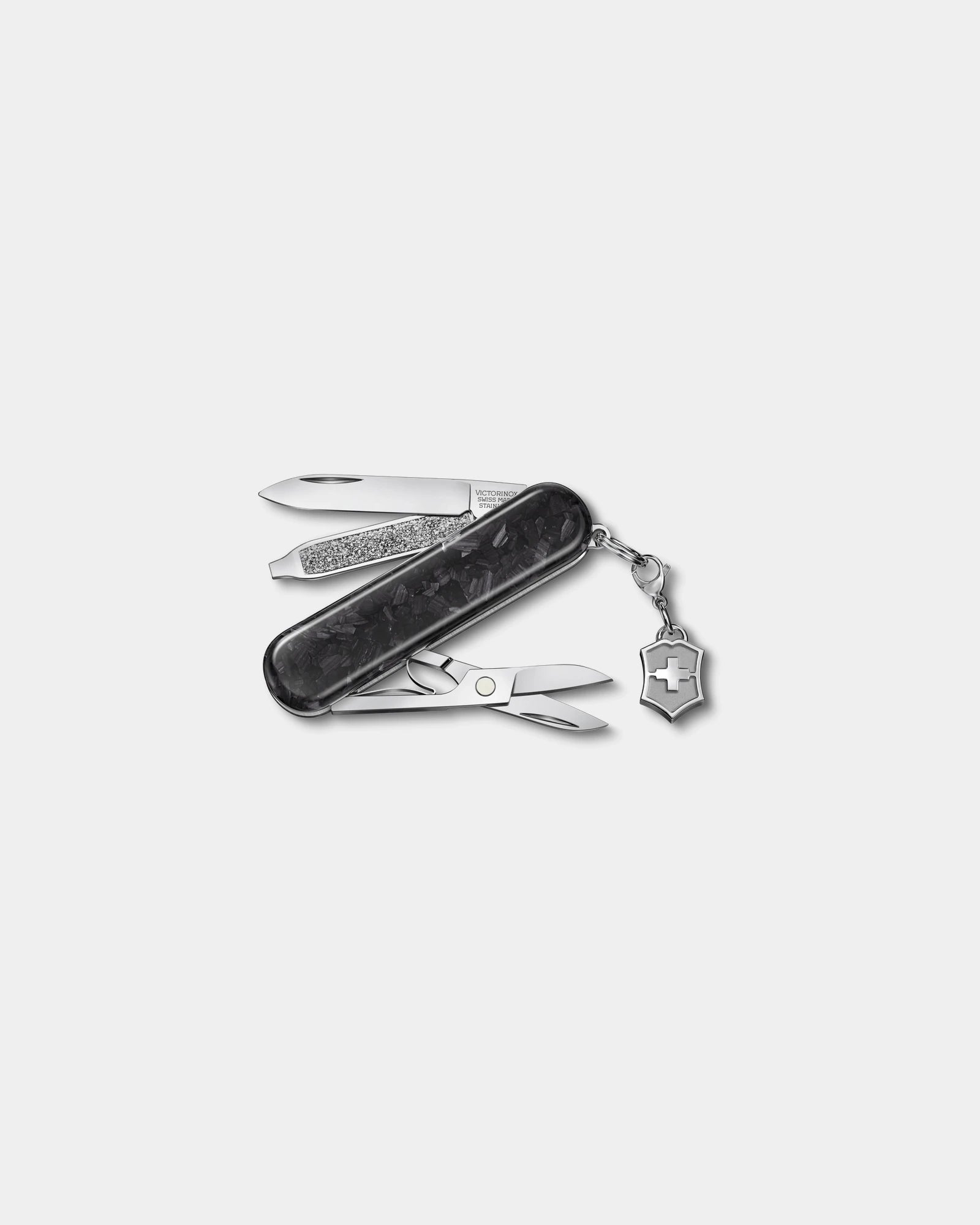 Couteau suisse carbone Victorinox Classic SD à personnaliser - Carbone