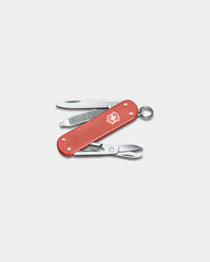 Couteau suisse Alox Rouge minéral Victorinox Classic SD à personnaliser - Stone Red