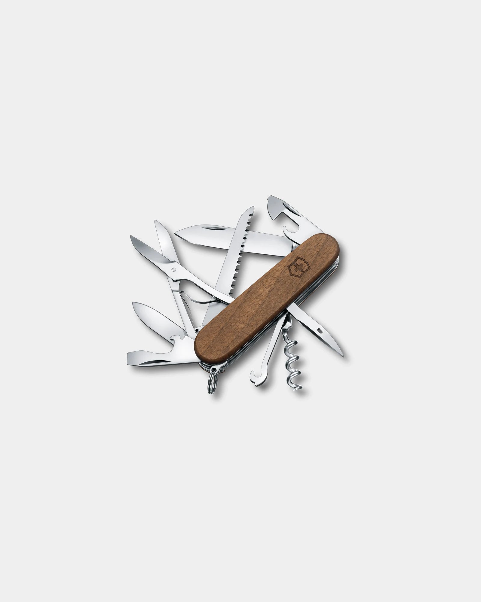 Couteau suisse bois de noyer Victorinox Huntsman à personnaliser - Bois De Noyer