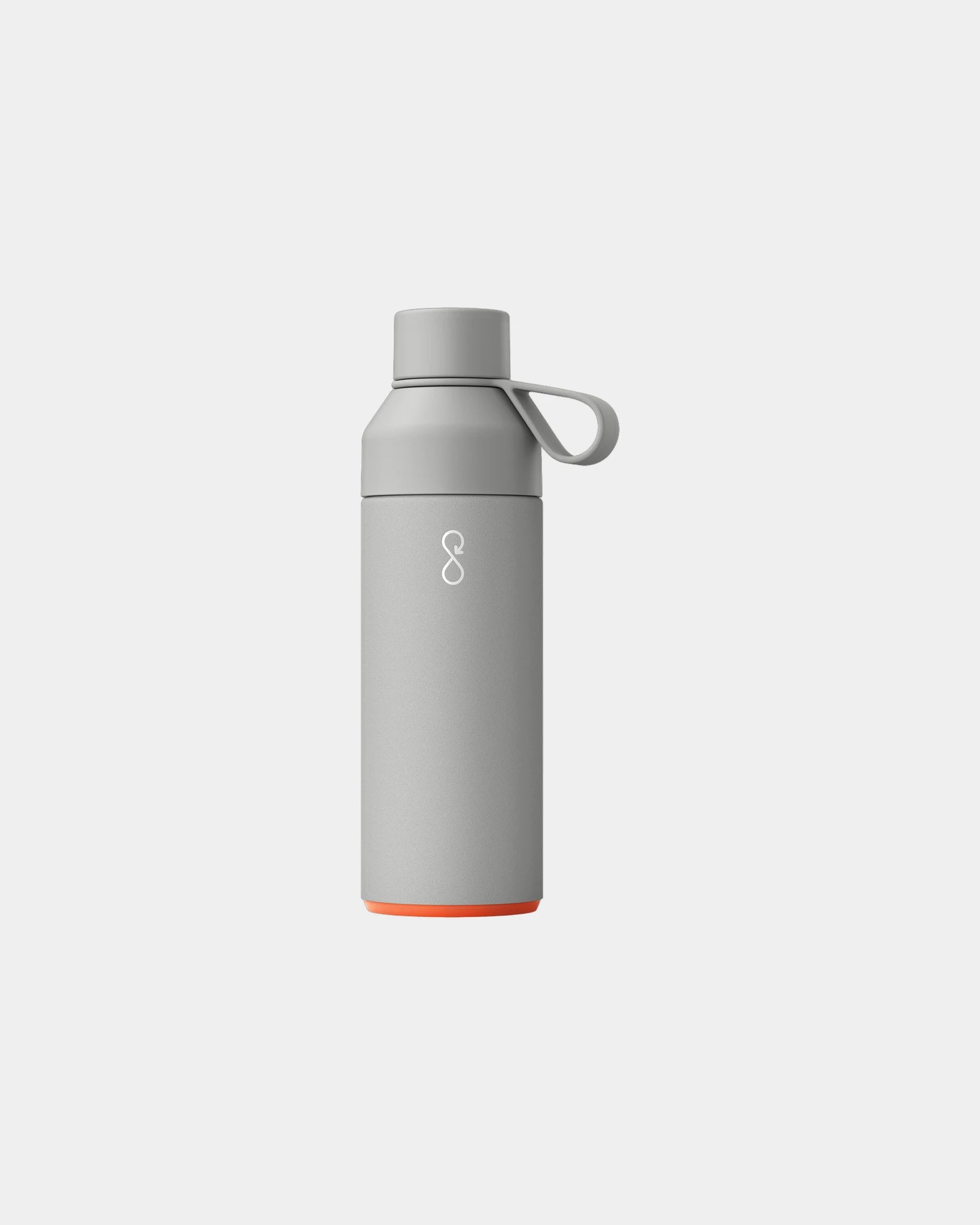 Bouteille isotherme acier recyclé Ocean Bottle 500 ml à personnaliser - Gris Roche