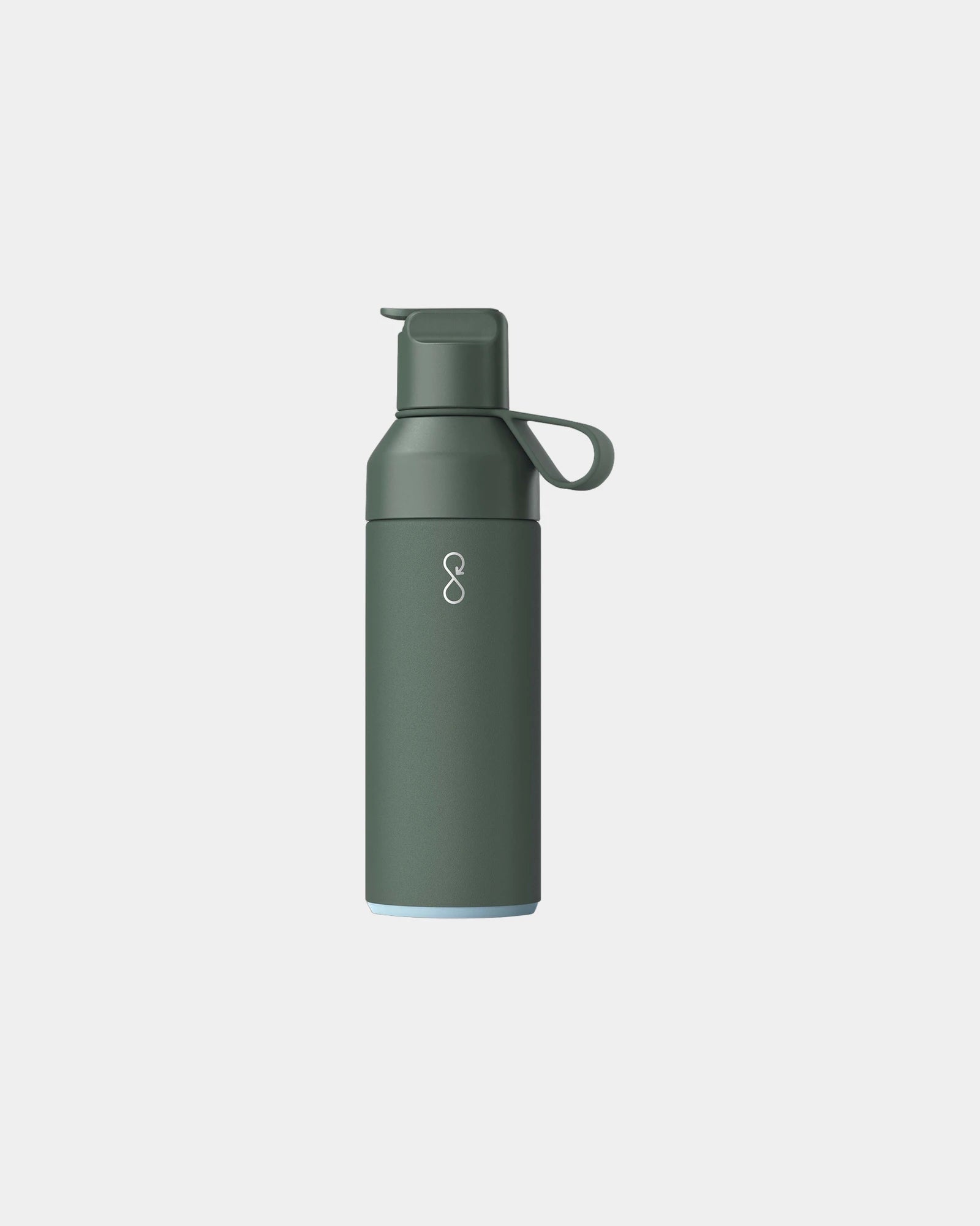 Bouteille isotherme acier recyclé Ocean Bottle GO 500ml - Vert Forêt