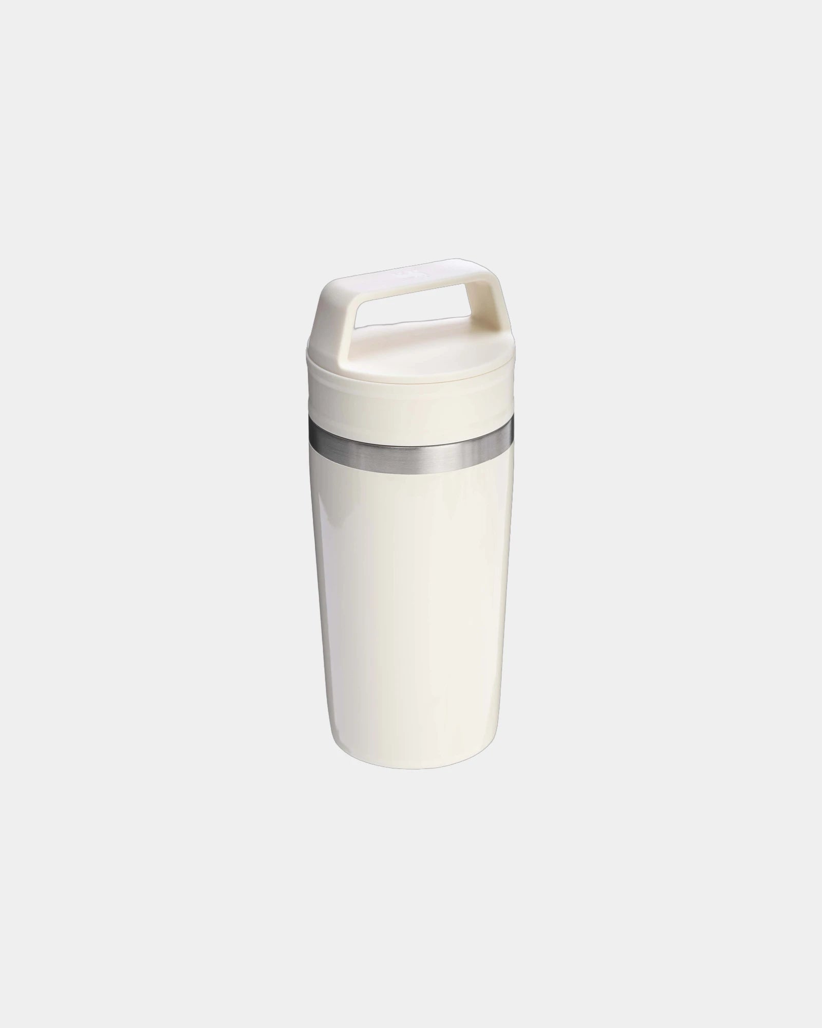 Mug de voyage acier inoxydable 350ml à personnaliser - Crème