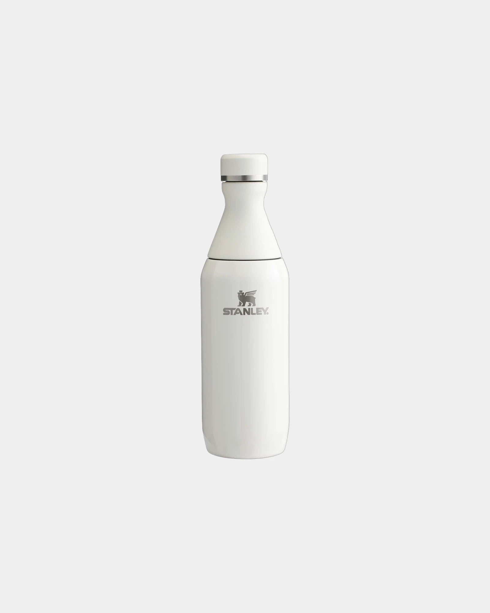 Bouteille inox recyclé 350ml Stanley All Day Slim à personnaliser - Crème