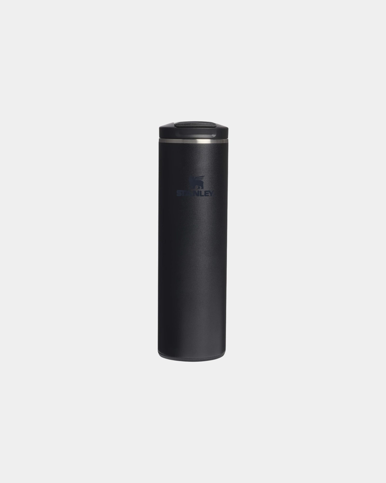 Gobelet isotherme acier recyclé Transit 470 ml à personnaliser - Noir