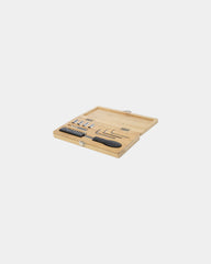 Ensemble d'outils en bambou recyclé Rivet 19 pièces - Naturel
