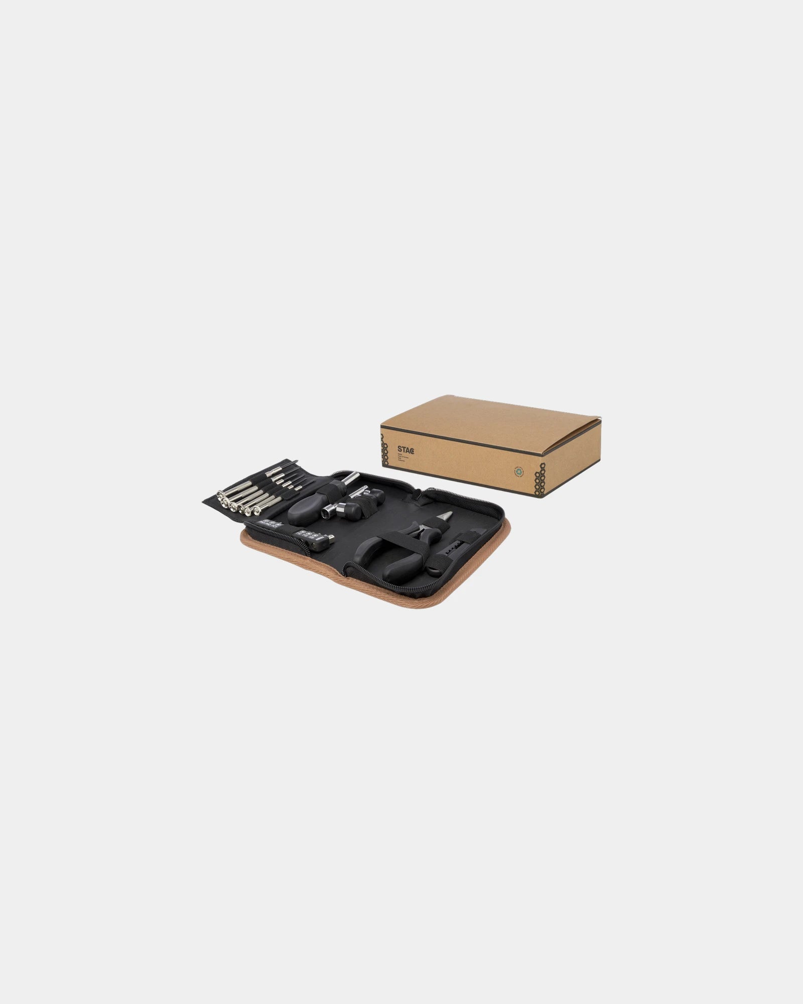 Ensemble d'outils en plastique recyclé 24 pièces à personnaliser - 3