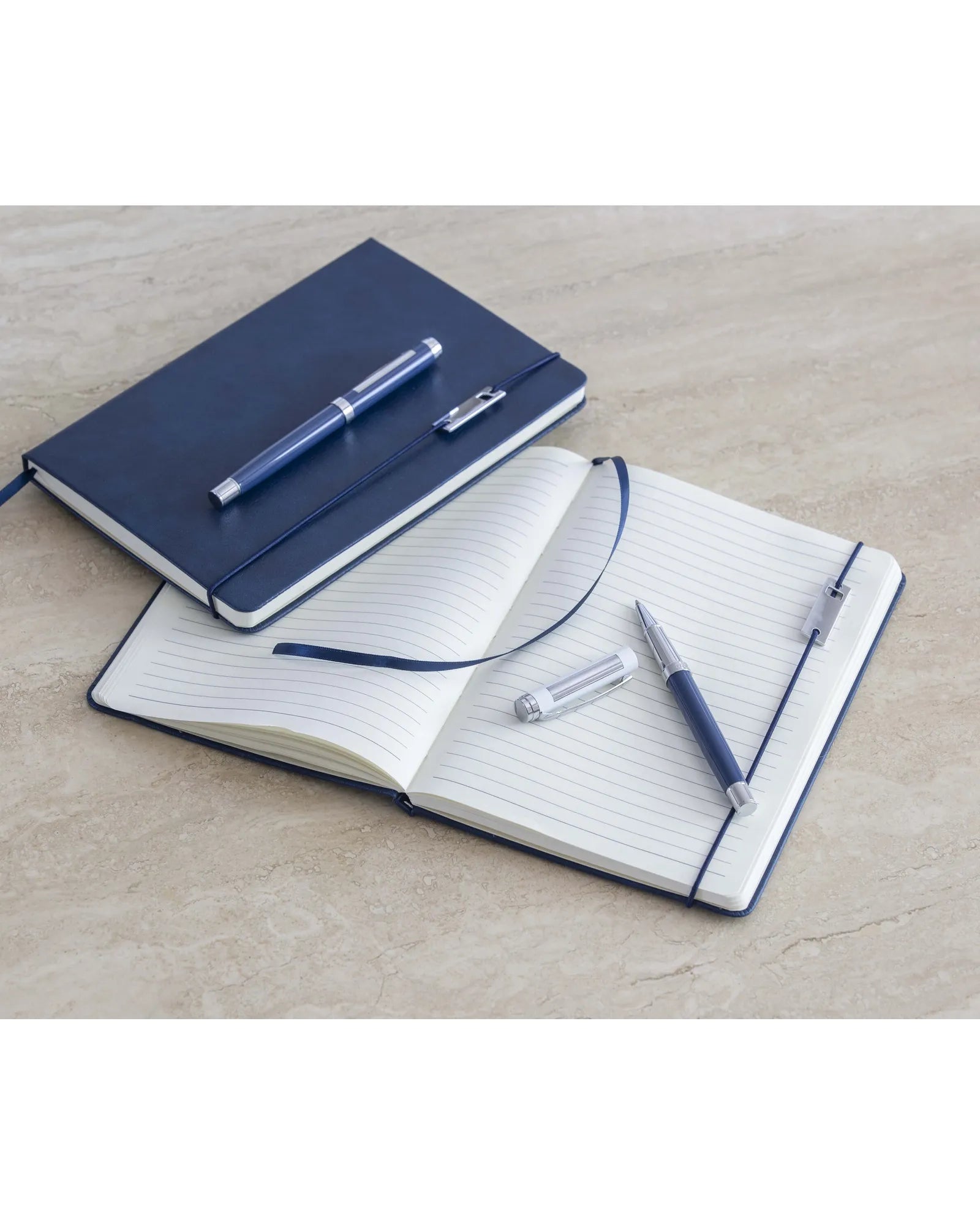 Ensemble carnet A5 et stylo roller à personnaliser - 8
