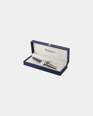 Stylo roller acier inoxydable Waterman Hémisphère à personnaliser - Noir