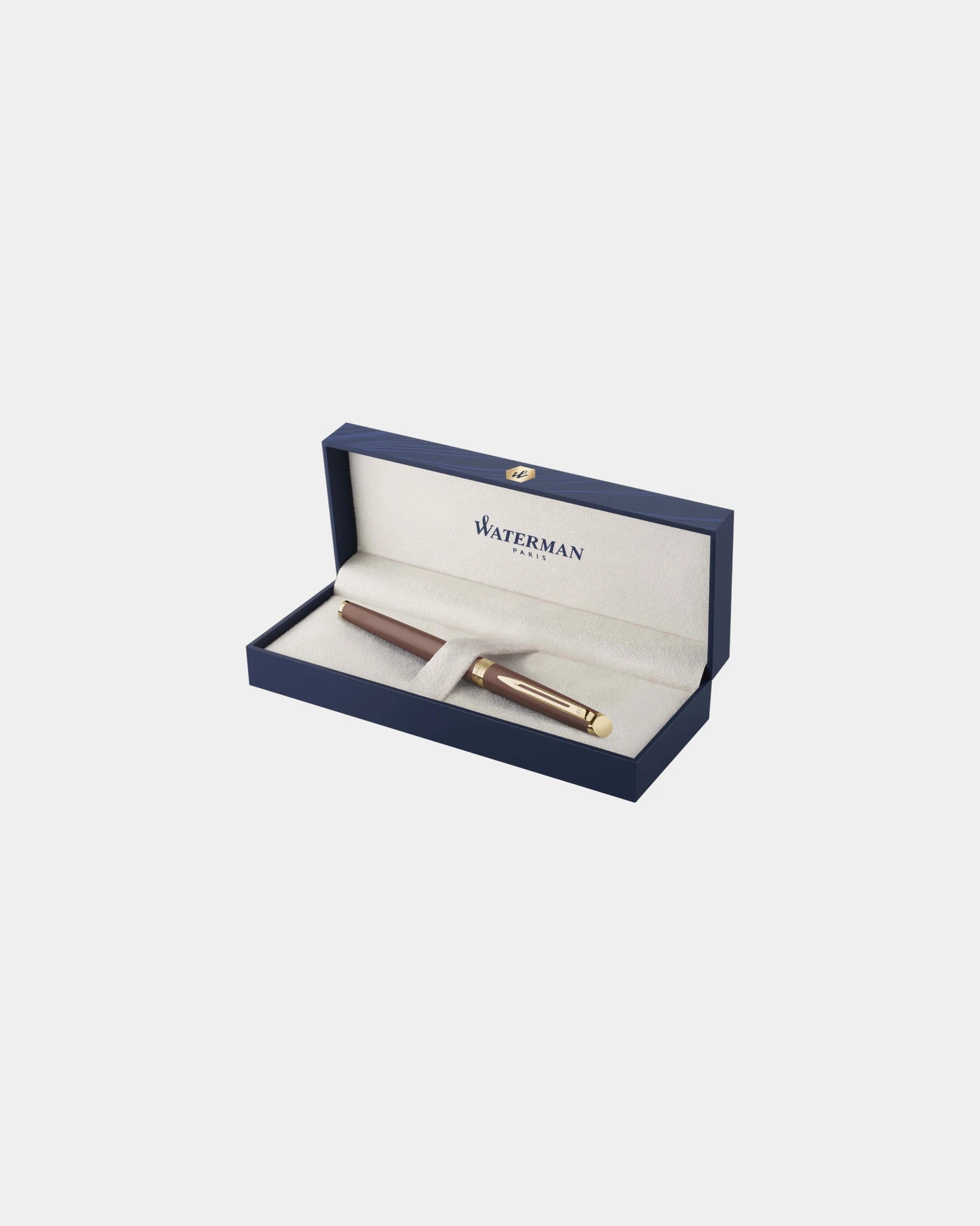 Stylo roller acier inoxydable Waterman Hémisphère à personnaliser - Cuivre