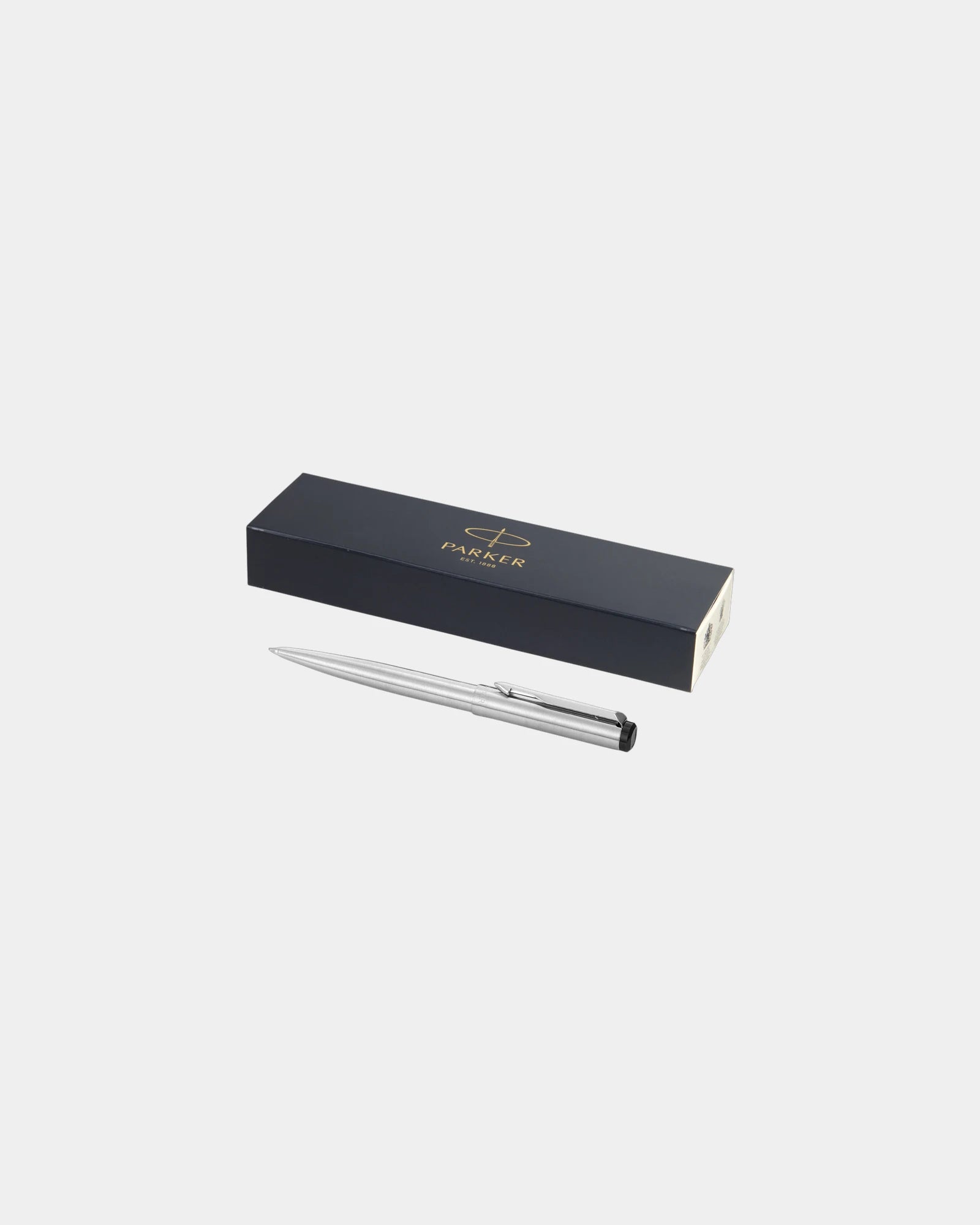 Stylo bille acier inoxydable Parker Vector à personnaliser - Argent