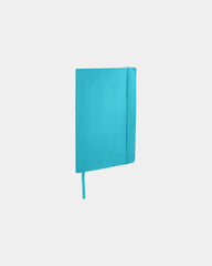 Carnet souple PU thermo A5 à personnaliser - Bleu Clair