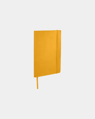 Carnet souple PU thermo A5 à personnaliser - Jaune