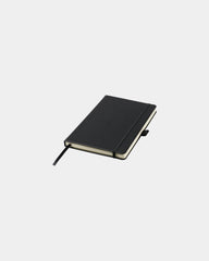 Carnet A5 en cuir PU à personnaliser - Noir