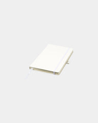 Carnet A5 en cuir PU à personnaliser - Blanc