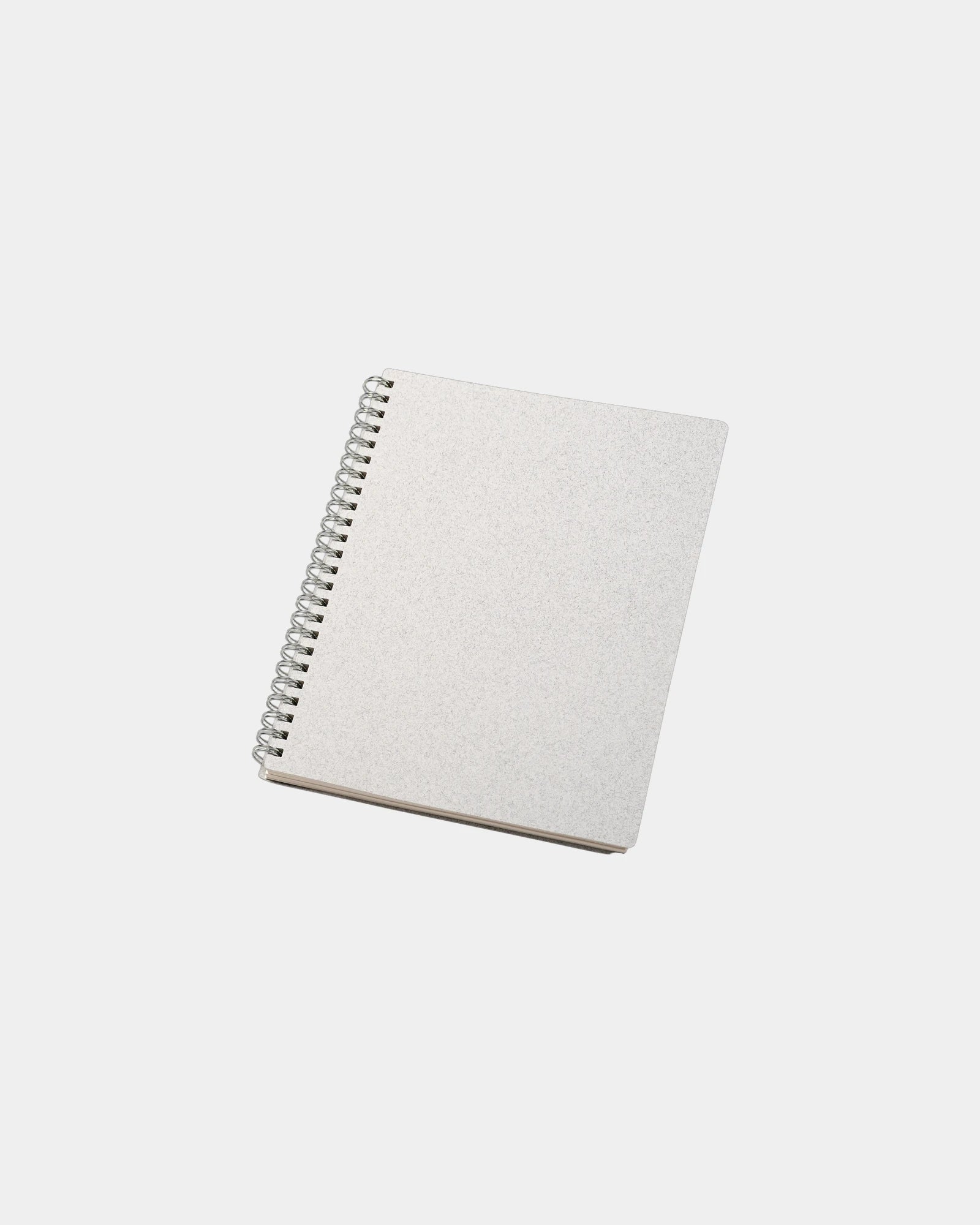 Carnet à spirales coton recyclé A5 à personnaliser - Blanc