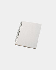 Carnet à spirales coton recyclé A5 à personnaliser - Blanc