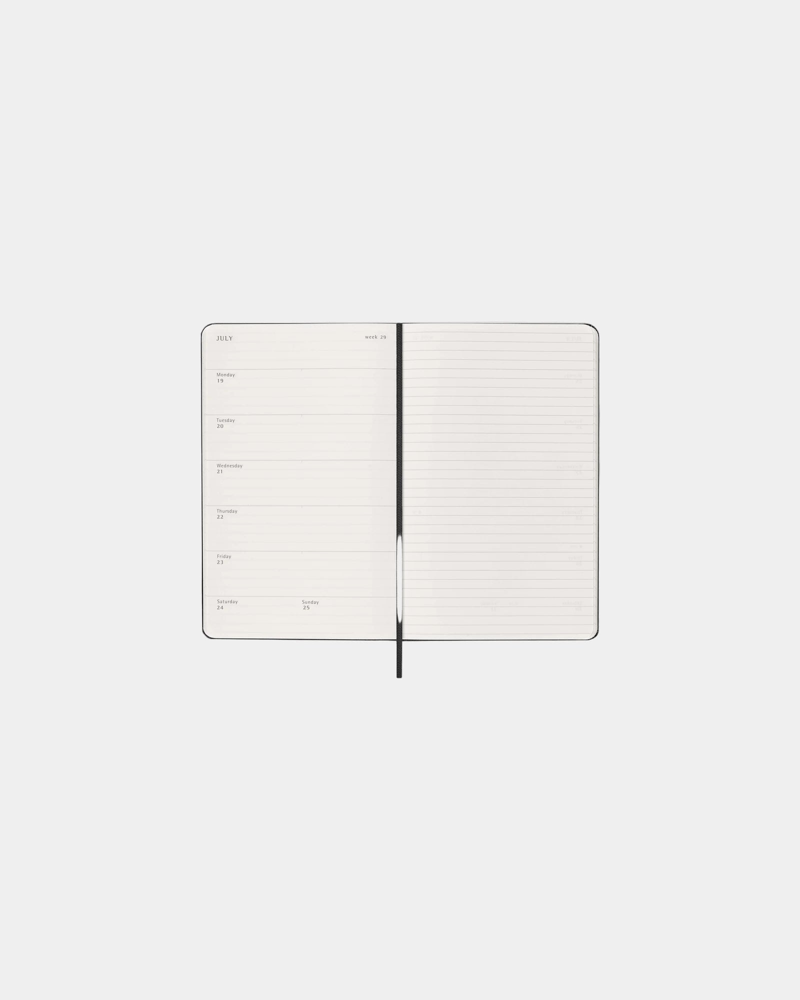 Agenda hebdomadaire Moleskine à personnaliser - 15