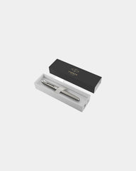 Stylo plume éco-responsable Parker IM à personnaliser - Argent
