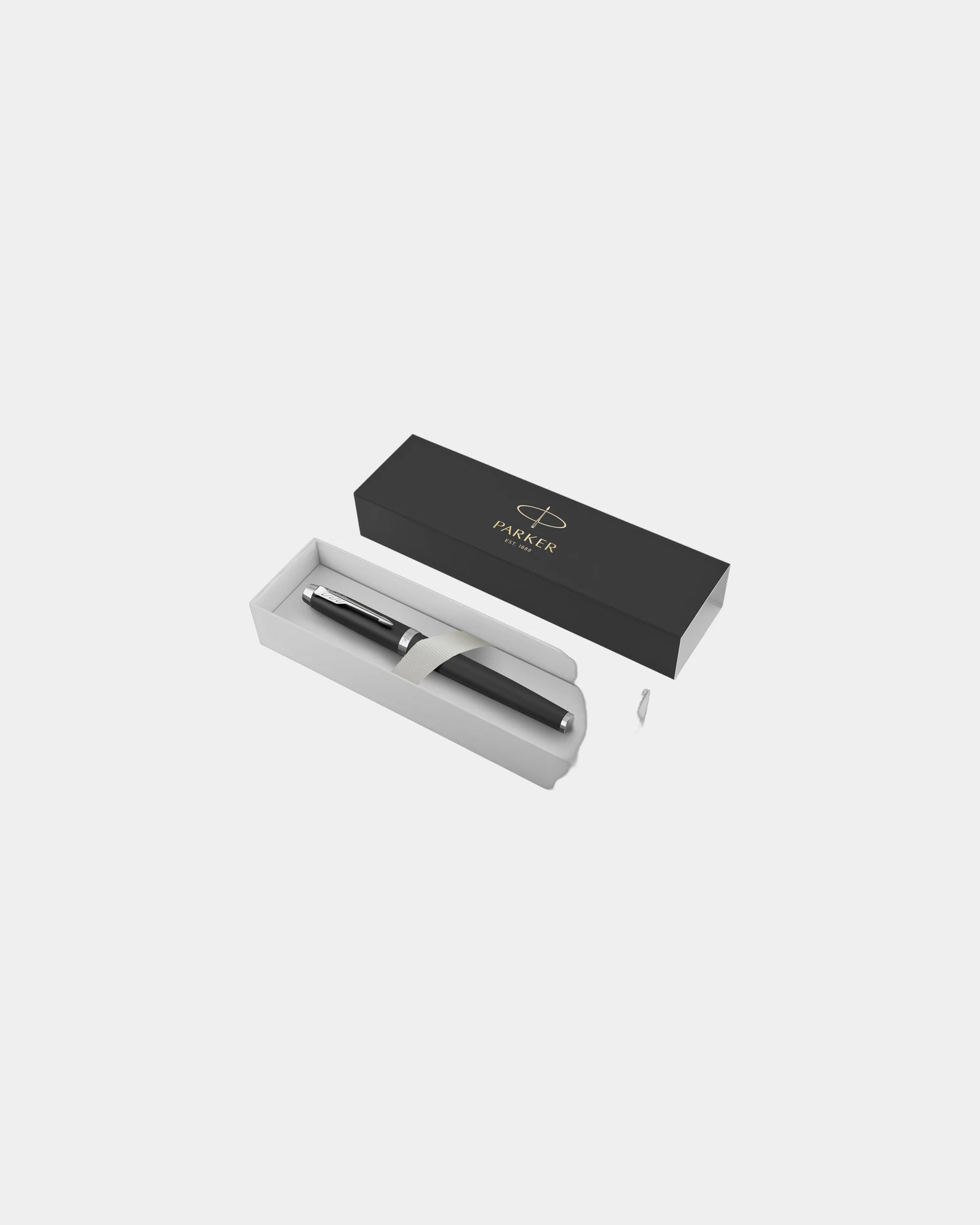 Stylo plume éco-responsable Parker IM à personnaliser - Noir Mat