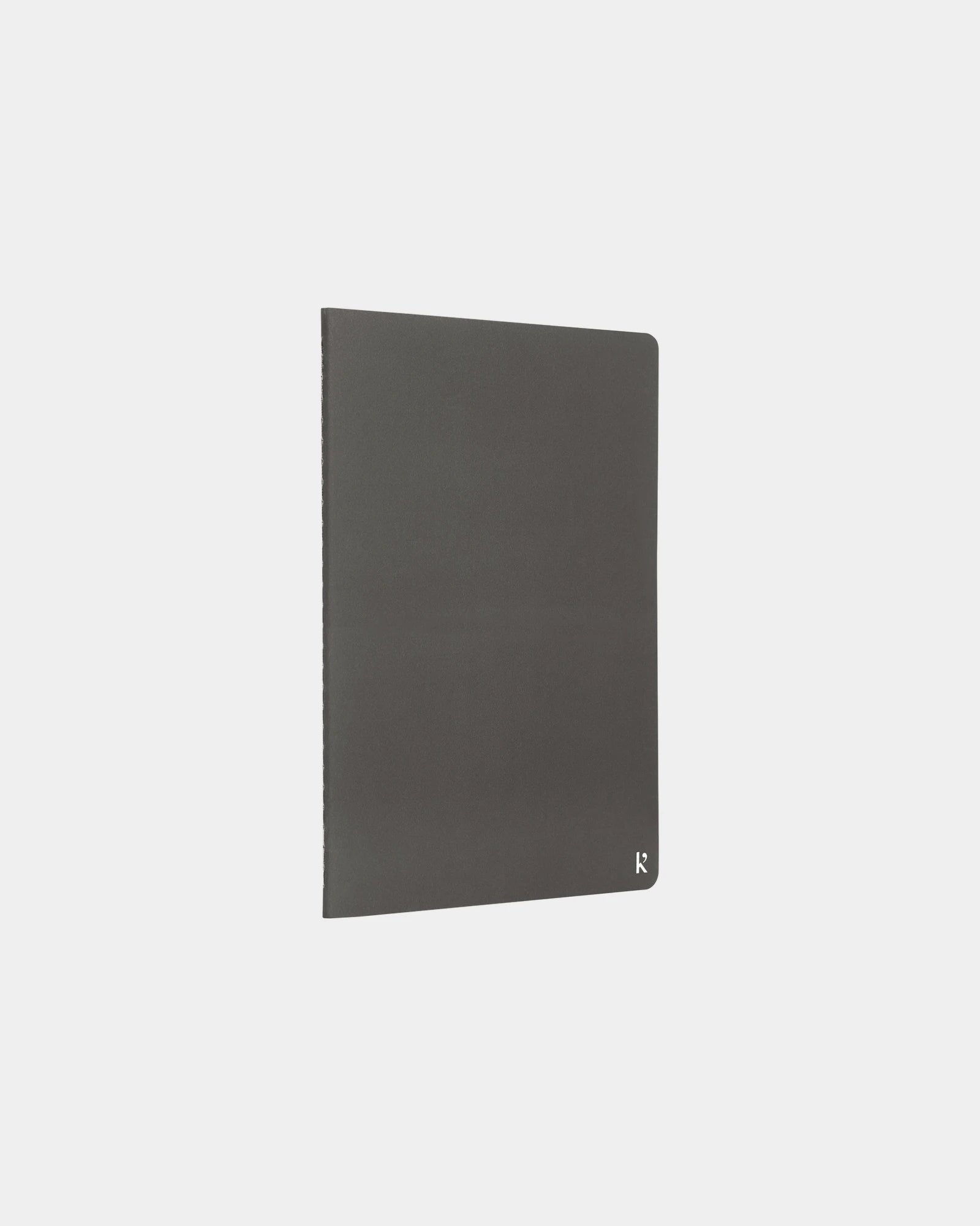 Ensemble de deux carnets en papier de pierre à personnaliser - Gris Ardoise