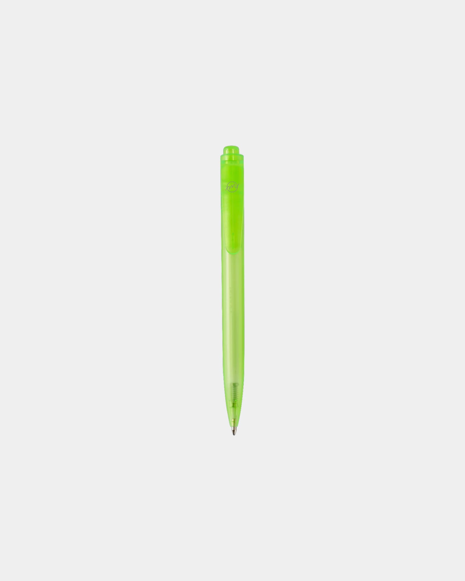 Stylo bille plastique recyclé Thalaasa à personnaliser - Vert