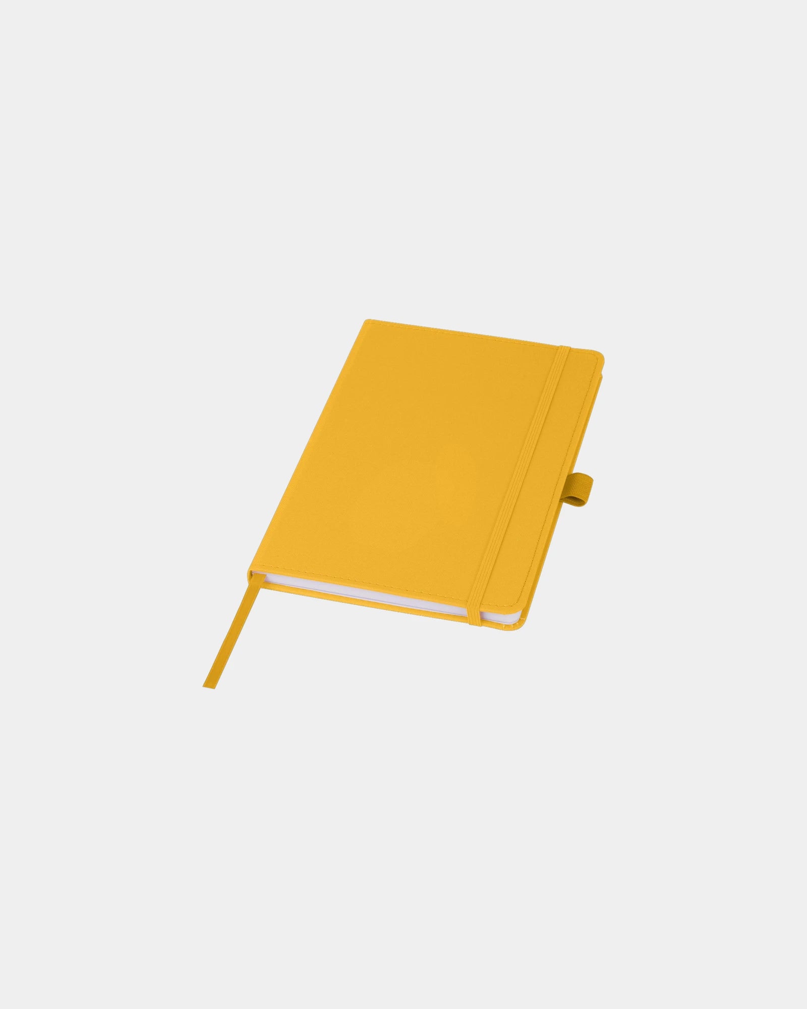 Carnet en plastique recyclé Thalaasa à personnaliser - Jaune
