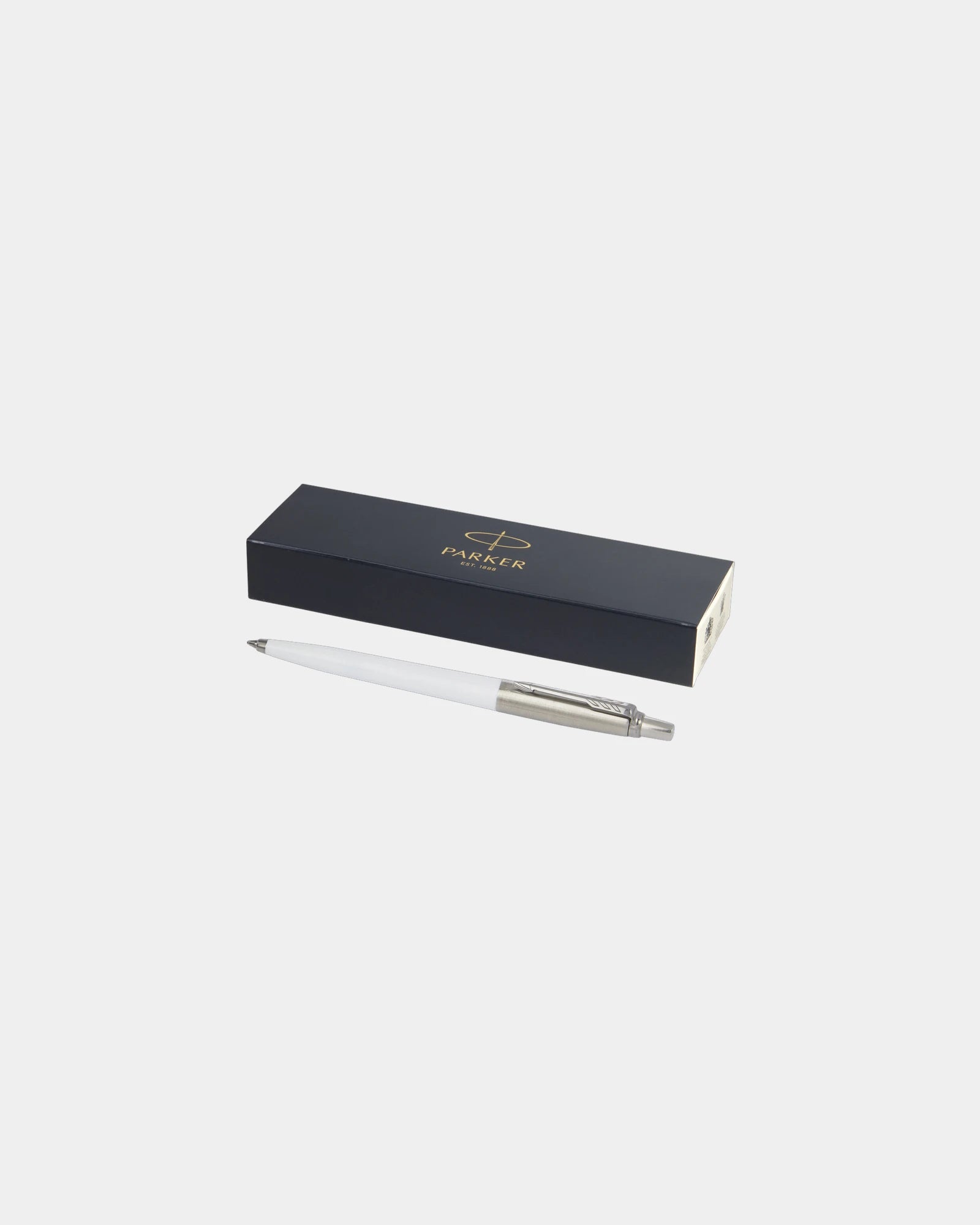 Stylo bille recyclé Parker Jotter à personnaliser - Blanc