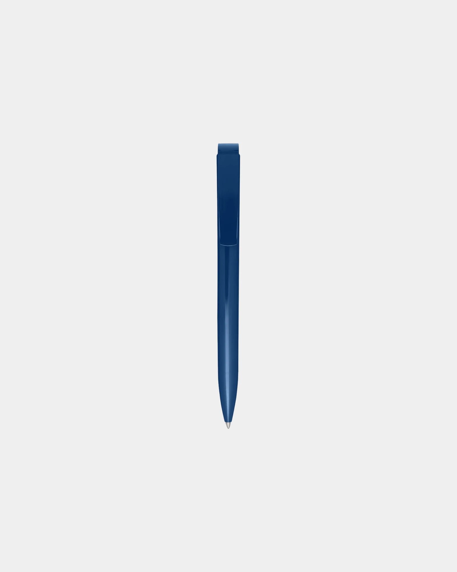 Stylo bille plastique recyclé à personnaliser - Bleu