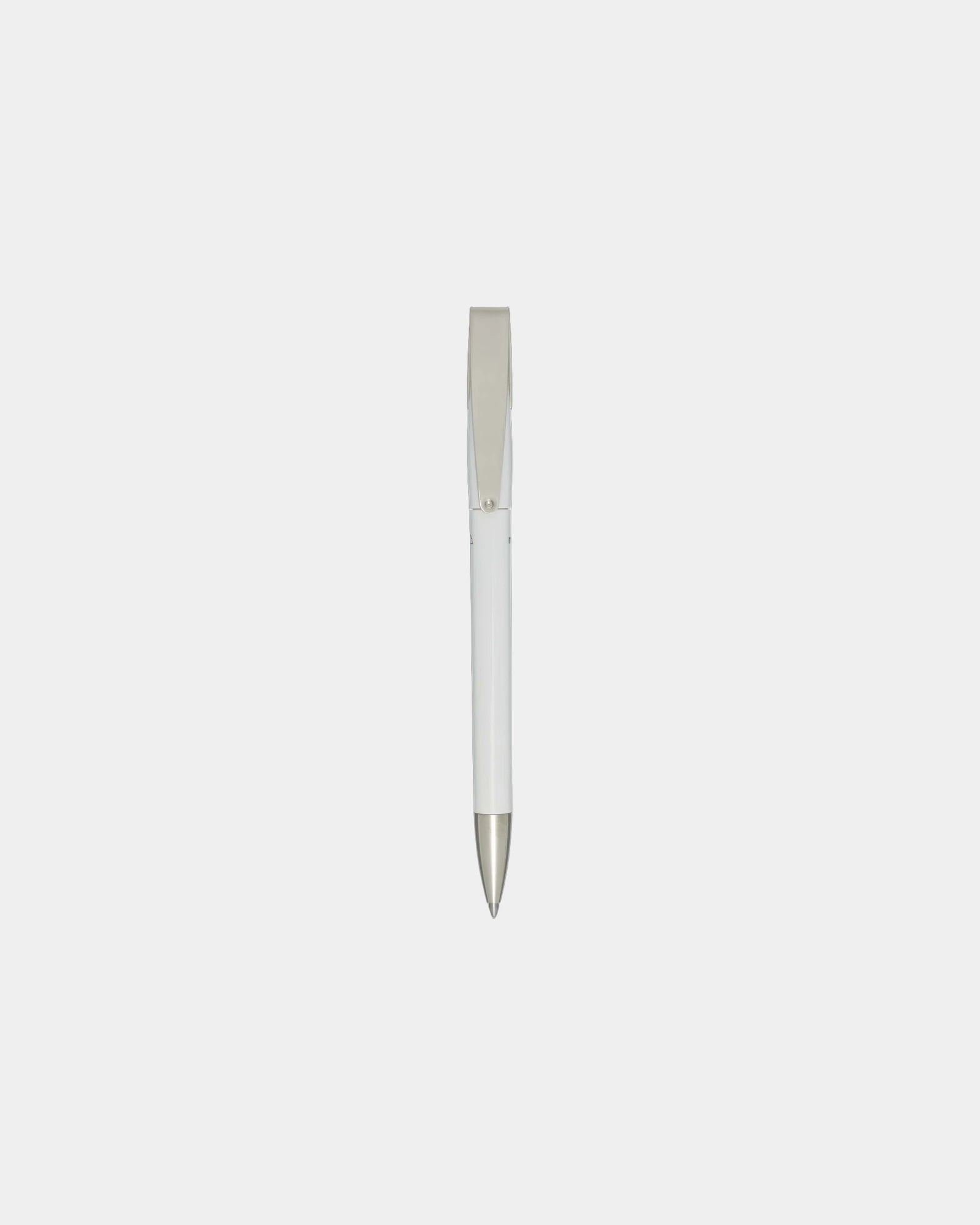 Stylo bille plastique recyclé Ana à personnaliser - Blanc