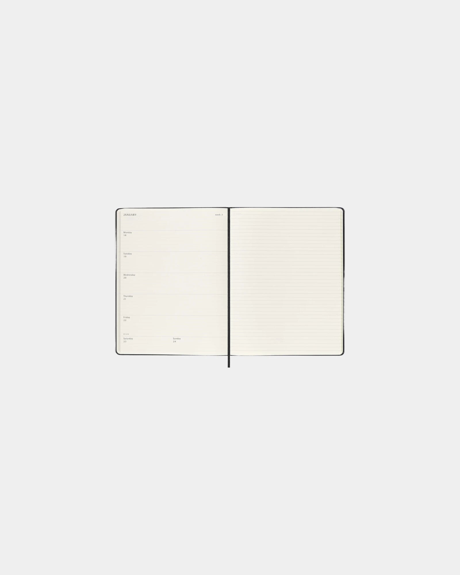 Agenda XL hebdomadaire Moleskine à personnaliser - 3