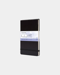 Carnet de croquis papier certifié FSC Moleskine à personnaliser - Noir