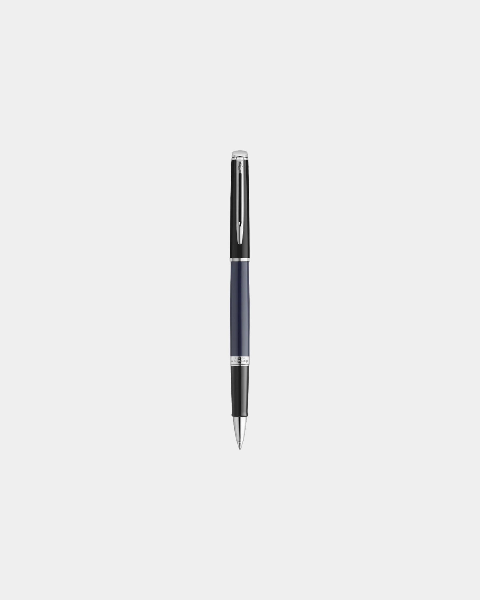Stylo roller métal Waterman Hemisphere à personnaliser - Bleu