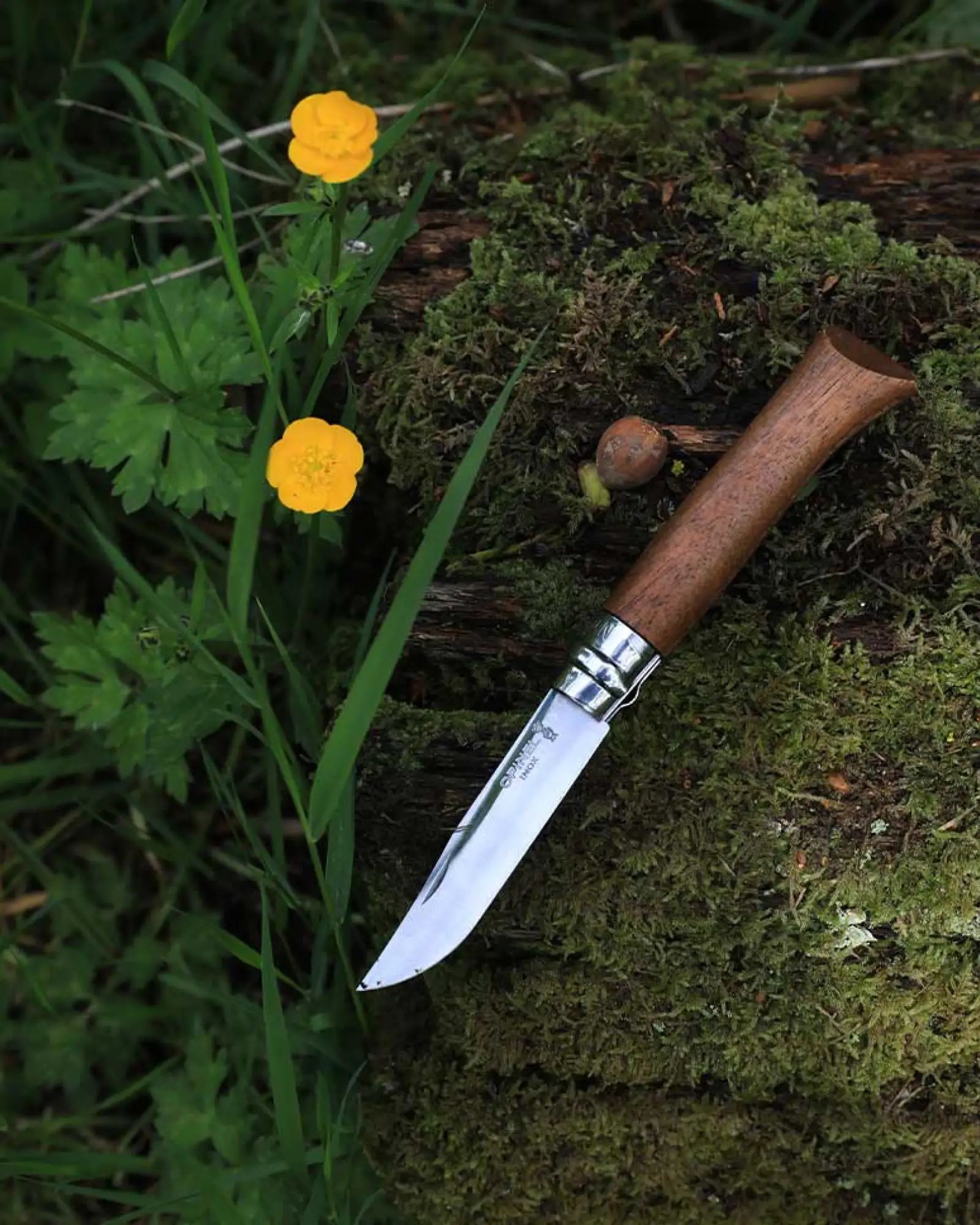 Couteau acier inoxydable Opinel N°09 Chêne à personnaliser - 6