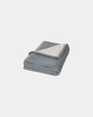 Plaid polaire sherpa douce Springwood à personnaliser - Gris