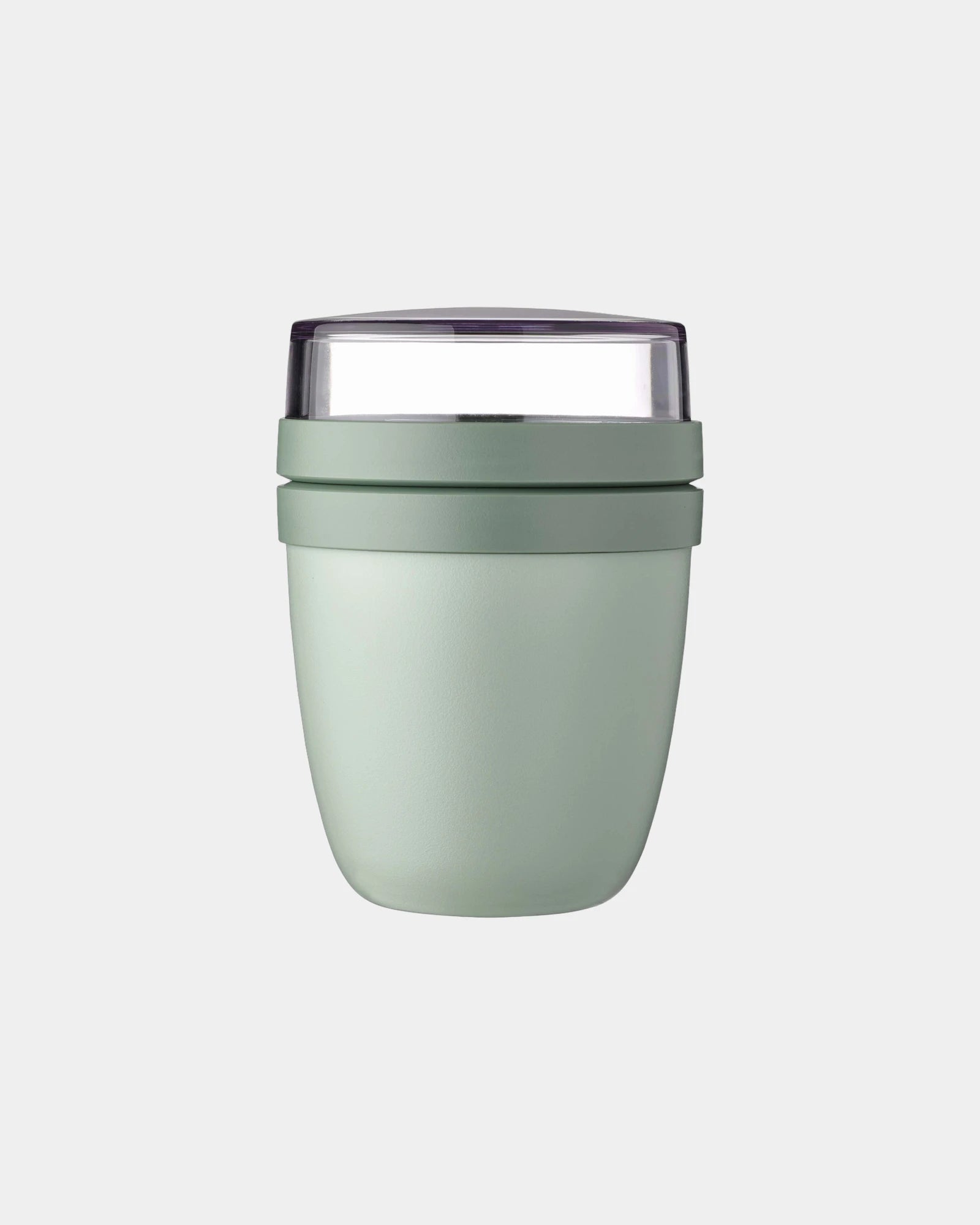 Lunch box plastique Mepal Ellipse 300+120 ml à personnaliser - Vert