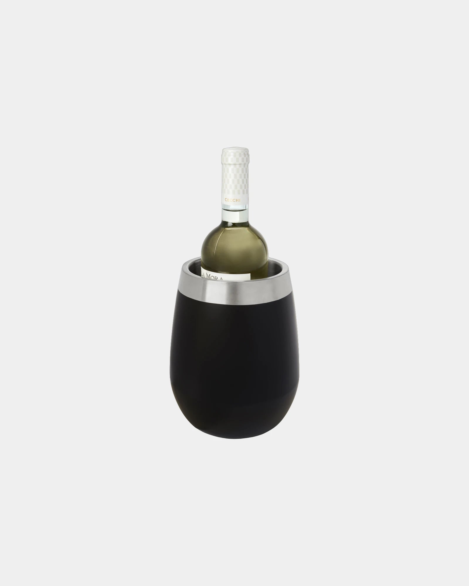 Refroidisseur à vin acier inoxydable Tromso à personnaliser - Noir