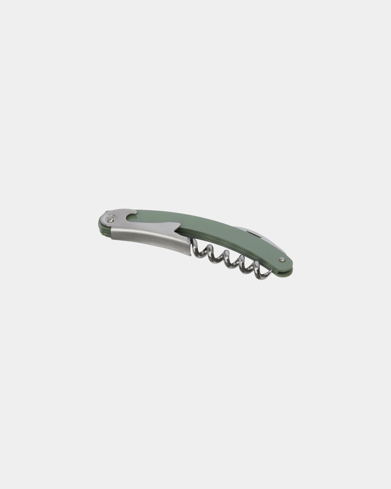 Sommelier inox coloré Nordkapp à personnaliser - Vert Bruyère
