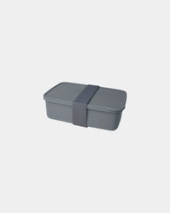 Boîte à lunch plastique recyclé 800 ml à personnaliser - Gris