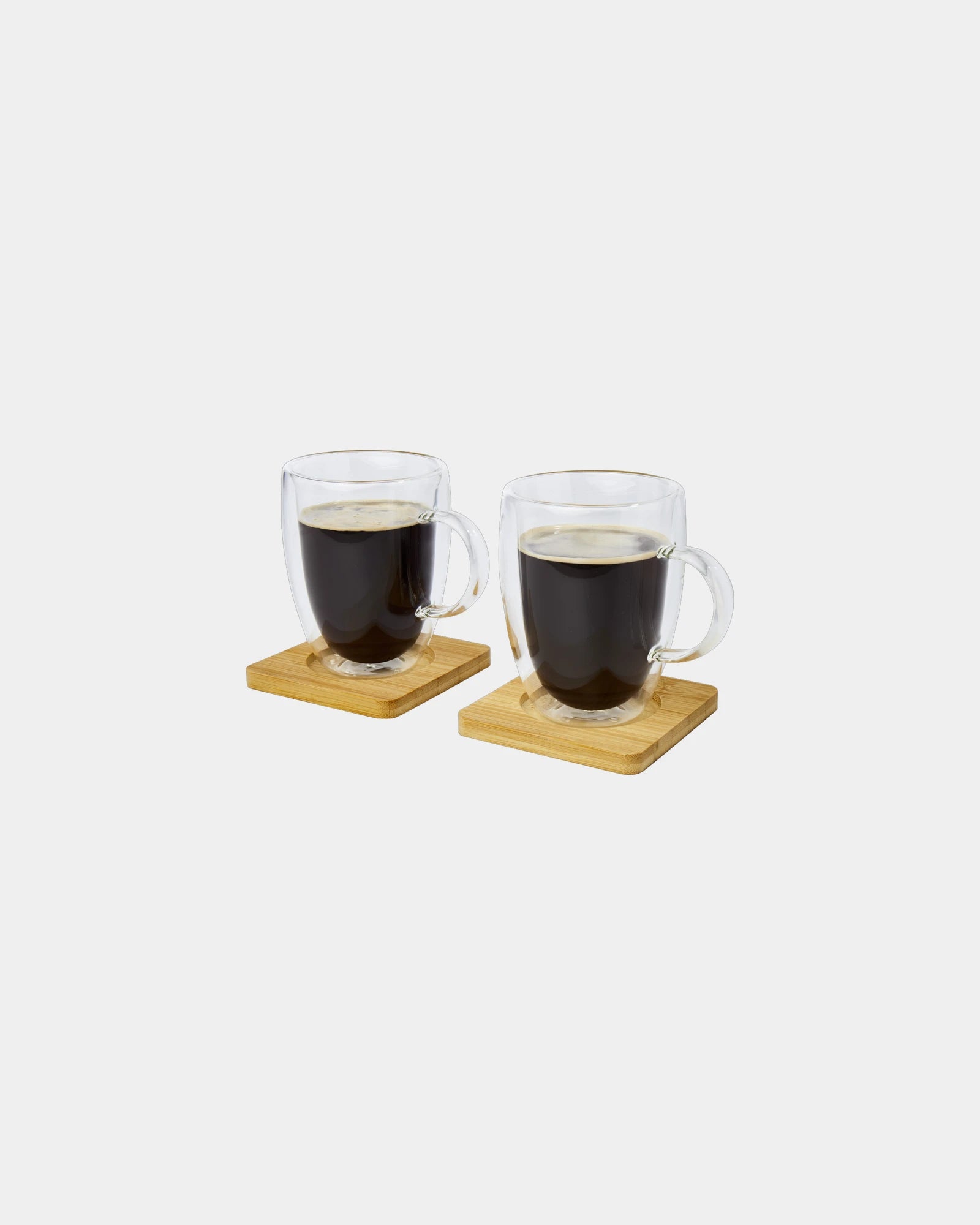 Tasse 2 pièces verre borosilicate 350 ml à personnaliser - 2