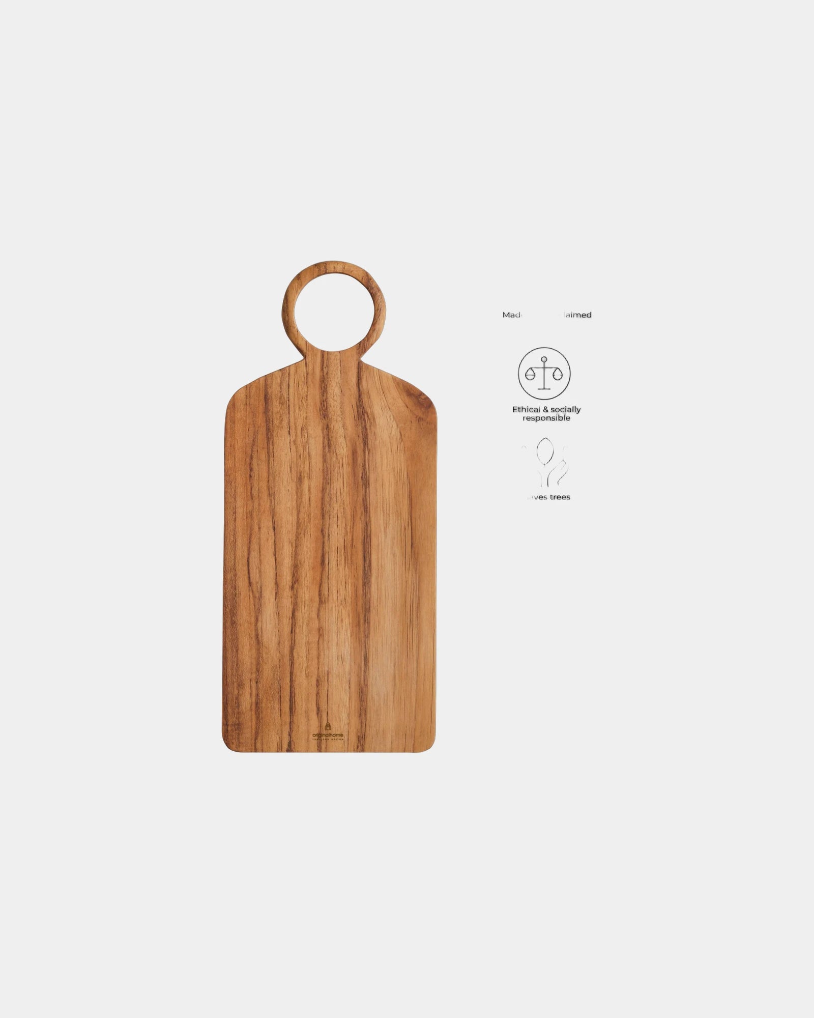 Planche à découper bois recyclé à personnaliser - 1