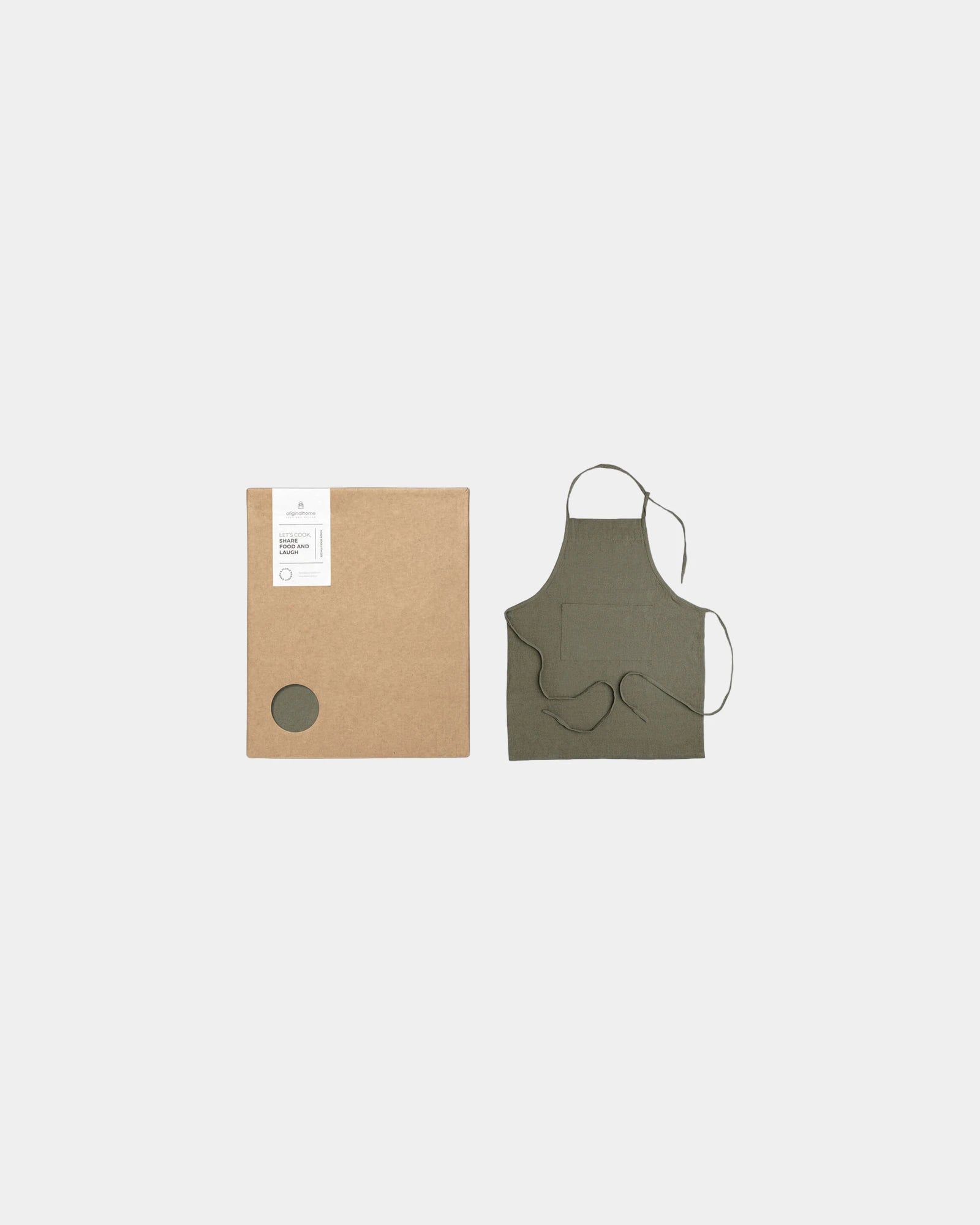 Tablier recyclé Originalhome à personnaliser - Vert
