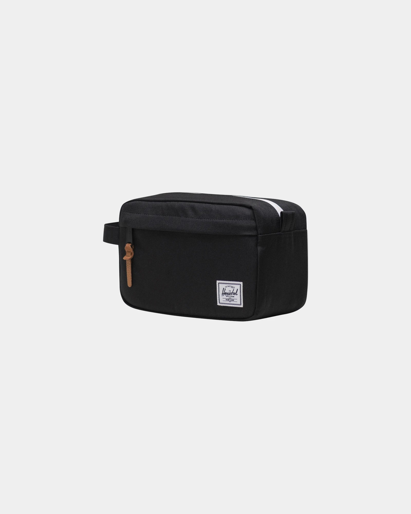 Trousse de toilette recyclée Herschel Chapter à personnaliser - Noir