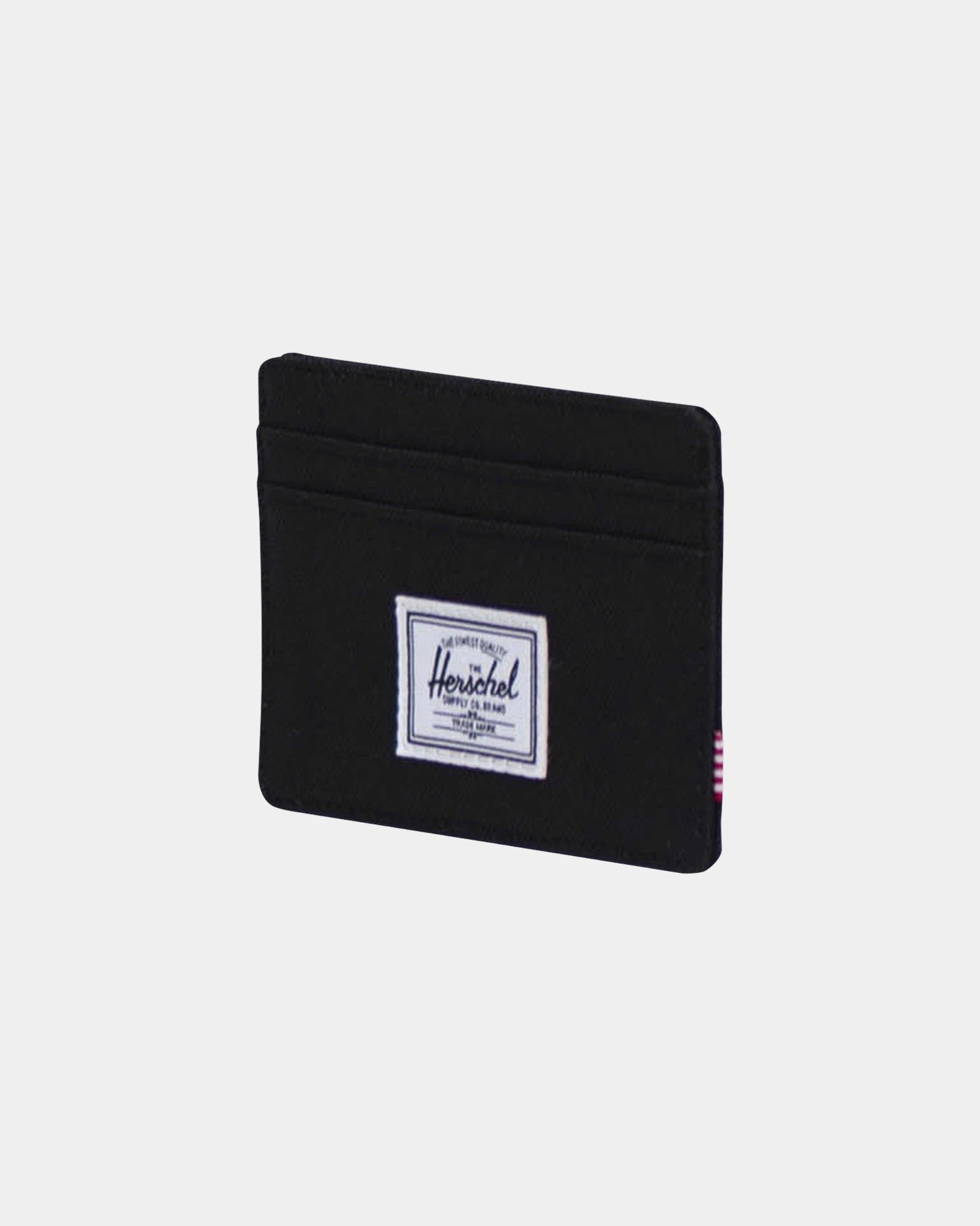 Porte-cartes RFID recyclé Herschel Charlie à personnaliser - Noir