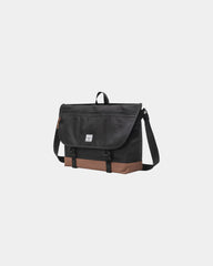 Sac messenger recyclé Herschel Cove 22,5 L à personnaliser - Noir