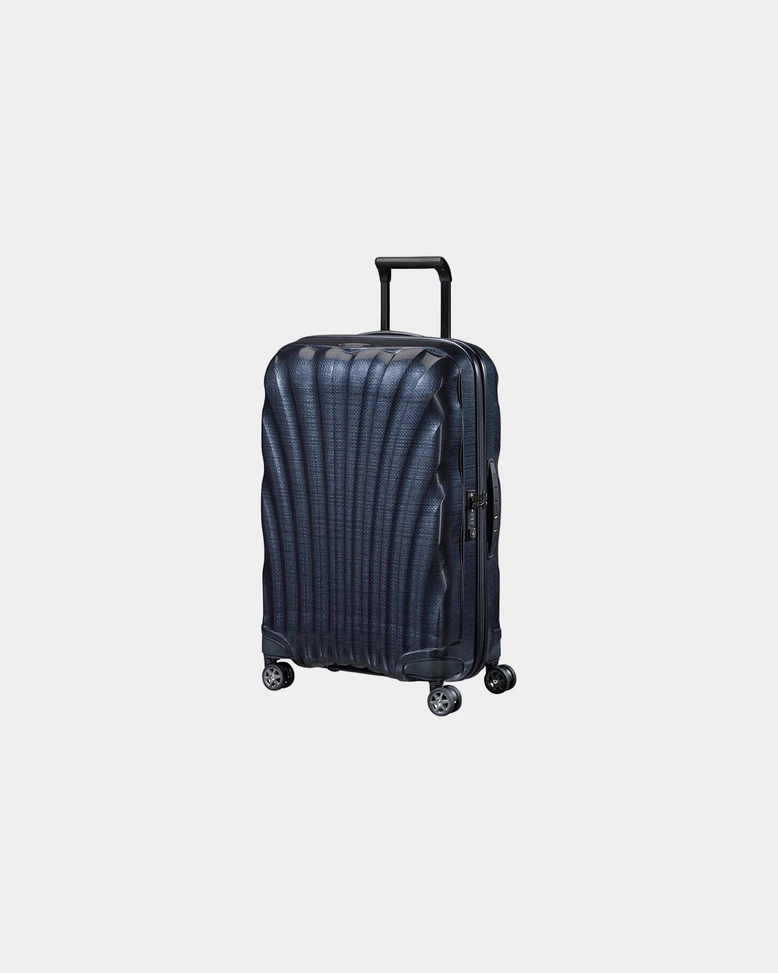 Valise rigide 81 cm Samsonite C-LITE à personnaliser - Bleu Foncé