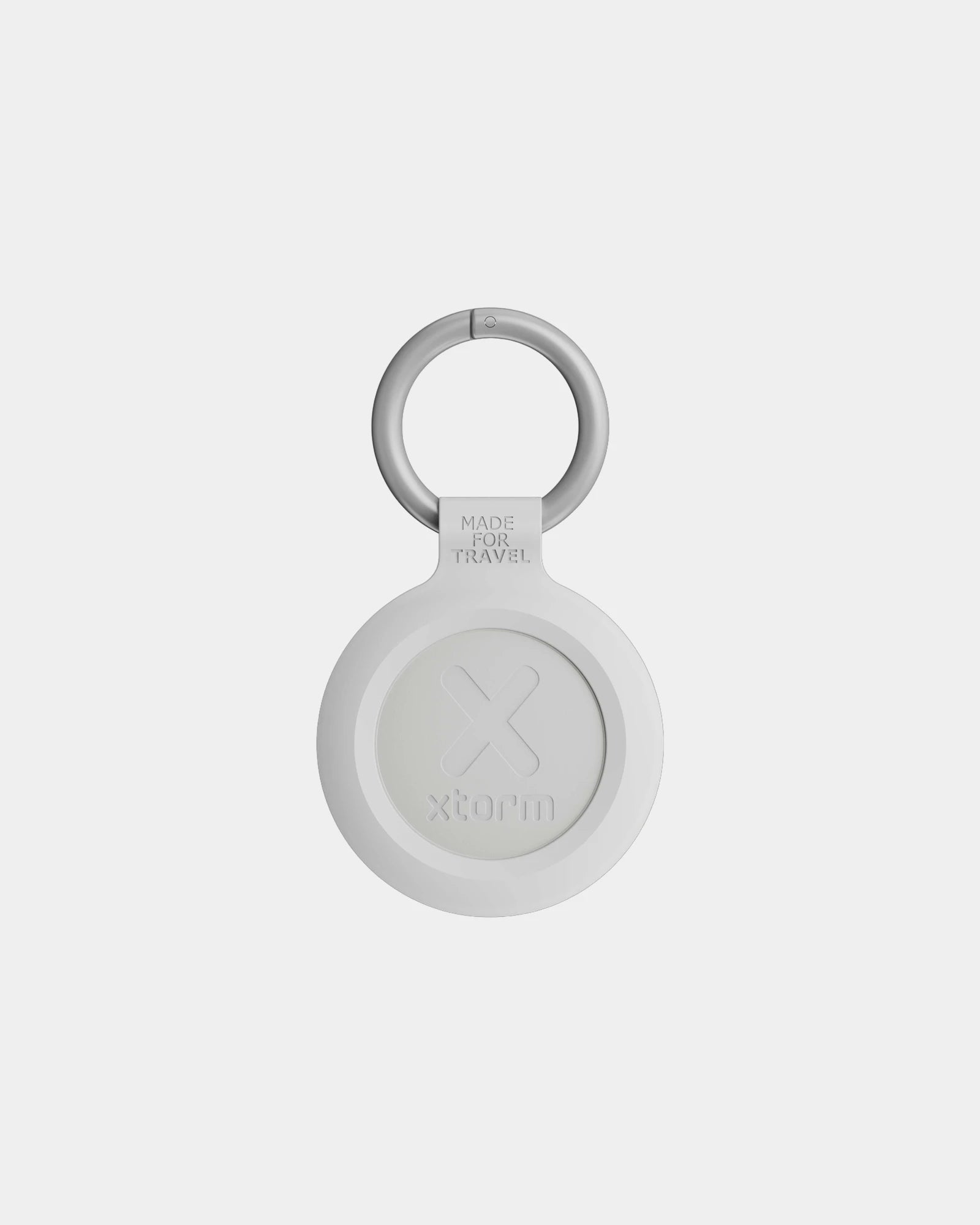 Balise de voyage étanche Xtorm XTAG2GA à personnaliser - Mélange Blanc Cendré