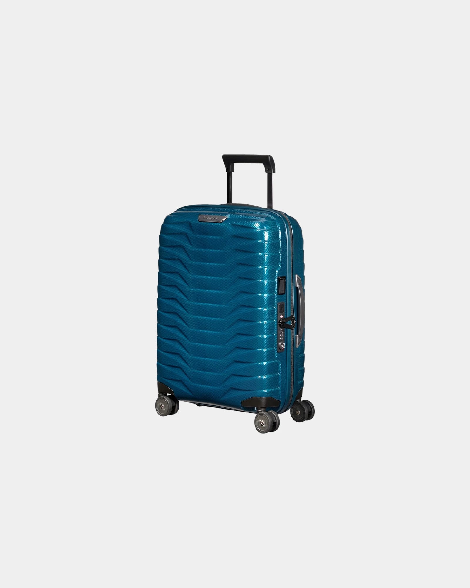 Valise rigide 69 cm Samsonite Proxis à personnaliser - Bleu Métallisé