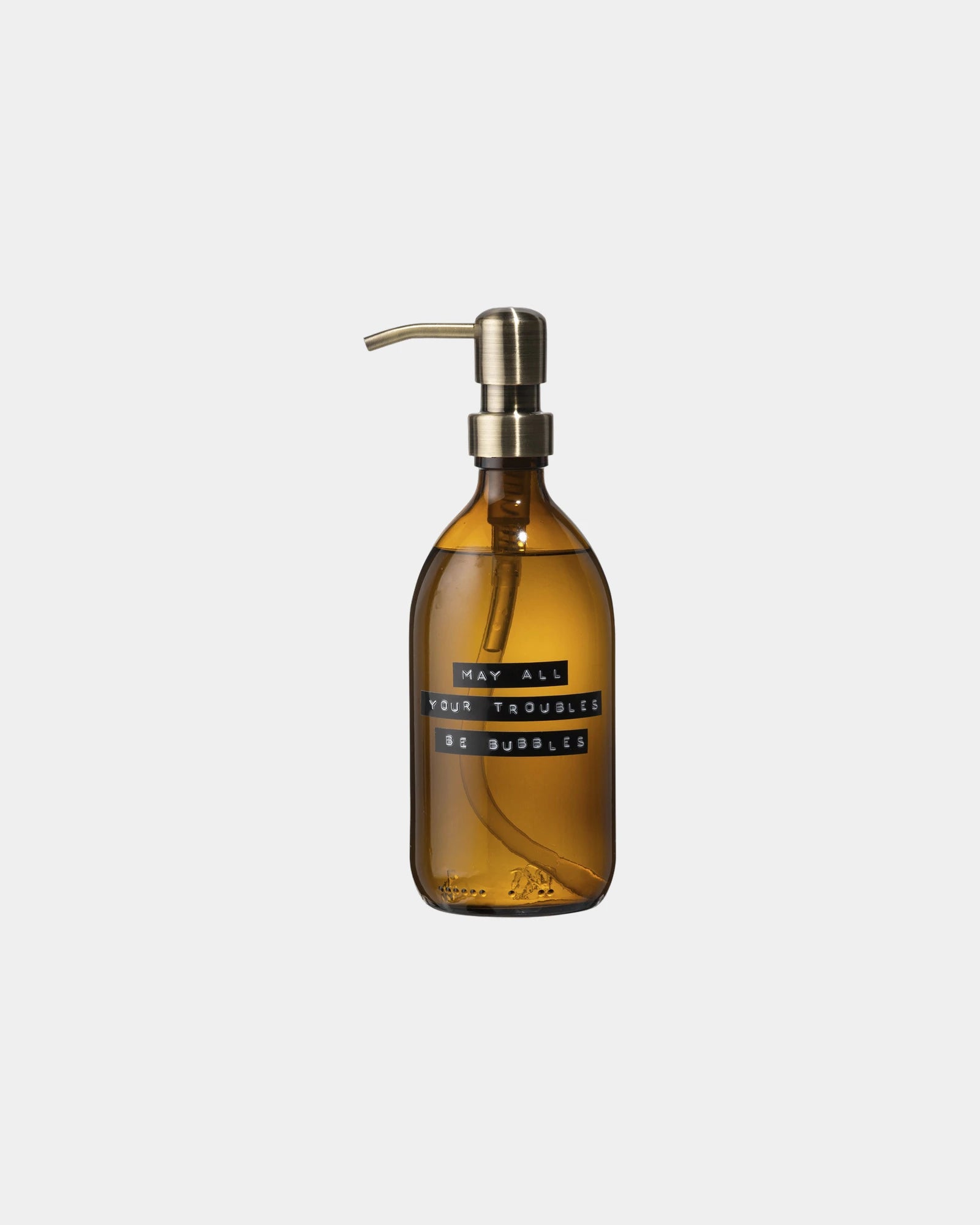 Distributeur de savon 500ml à personnaliser - Ambre Chiné