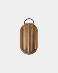 Planche à découper Prestige en acacia avec couteau à pain à personnaliser - 1