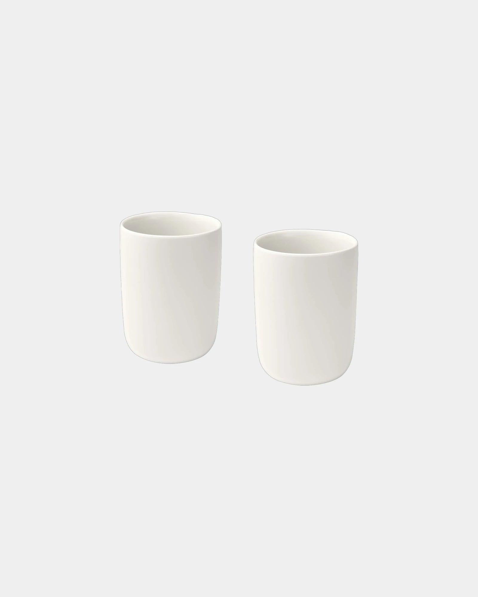 Tasses en céramique 350 ml mate à personnaliser - Blanc